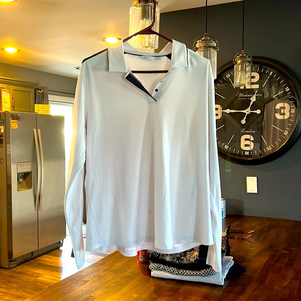Long sleeve Lady Hagen golf shirt